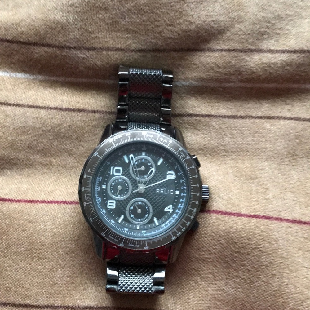 Relic grey watch